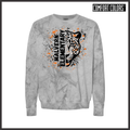 MES Malvern Elementary Splatter Print Comfort Colors Colorblast Sweatshirt