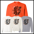 MES Malvern Elementary Splatter Print Cotton Blend Crewneck Sweatshirt