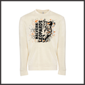 MES Malvern Leopards Splatter Print POCKET Crewneck Sweatshirt