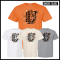 MES Malvern Leopards Splatter Print Short Sleeve Comfort Colors T-Shirt