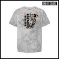 MES Malvern Leopards Splatter Print Short Sleeve Comfort Colors Colorblast T-Shirt