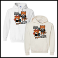 MES Strong Minds-Caring Hearts Cotton Blend Hoodie Sweatshirt