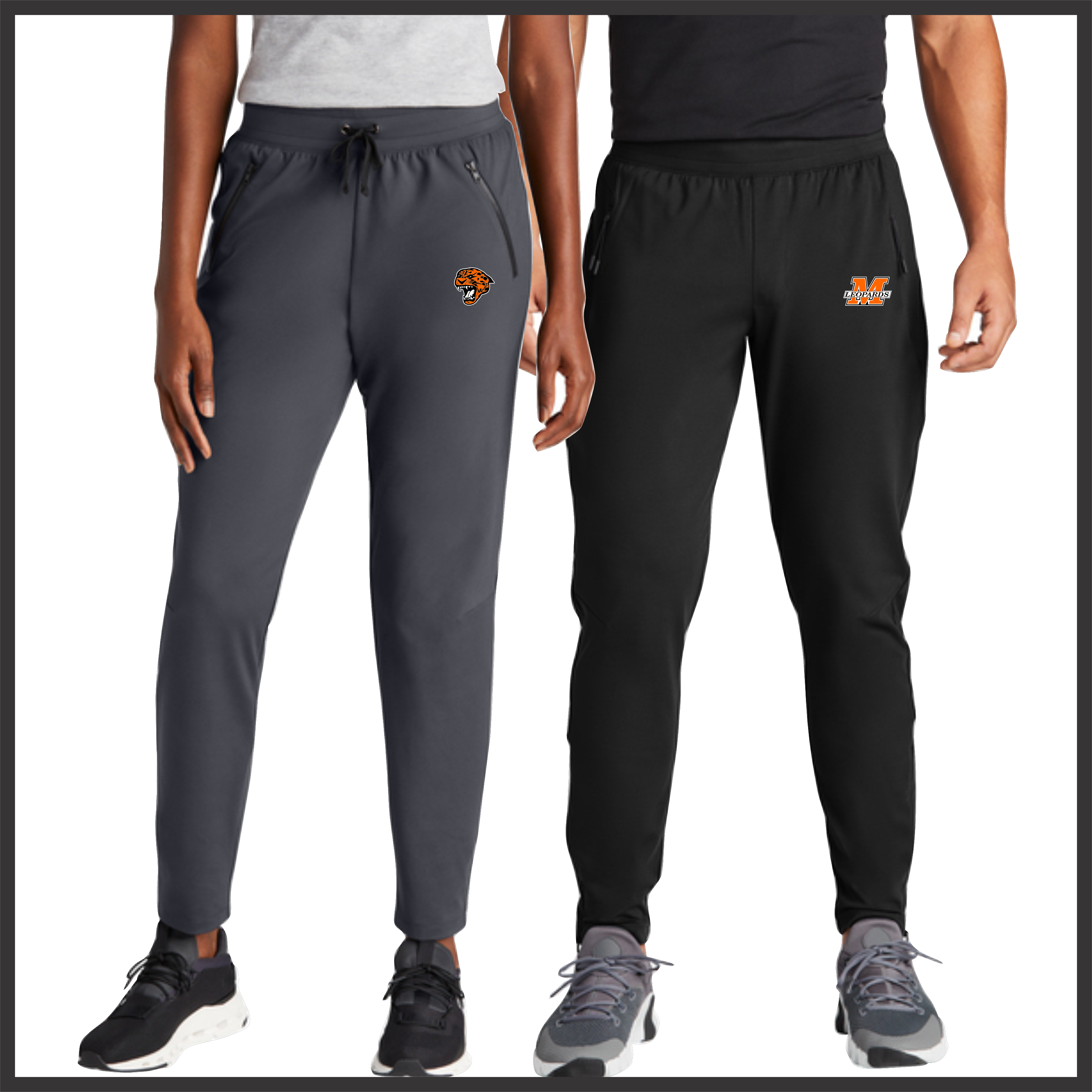 MES Coordinating Poly Spandex Warm Up Jogger Pant