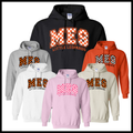 MES LLPO Checkered MES Cotton Blend Hoodie Sweatshirt