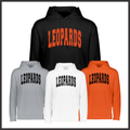 MES LLPO Leopards Polka Dot 100% Poly Wicking Hoodie Sweatshirt