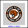 MES LLPO Proud To Be A Leopard Indoor/Outdoor Decal
