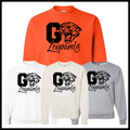 Malvern FB'26 Go Leopards Cotton Blend Crewneck Sweatshirt