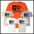 Malvern FB'26 Go Leopards Short Sleeve Ringspun Cotton T-Shirt
