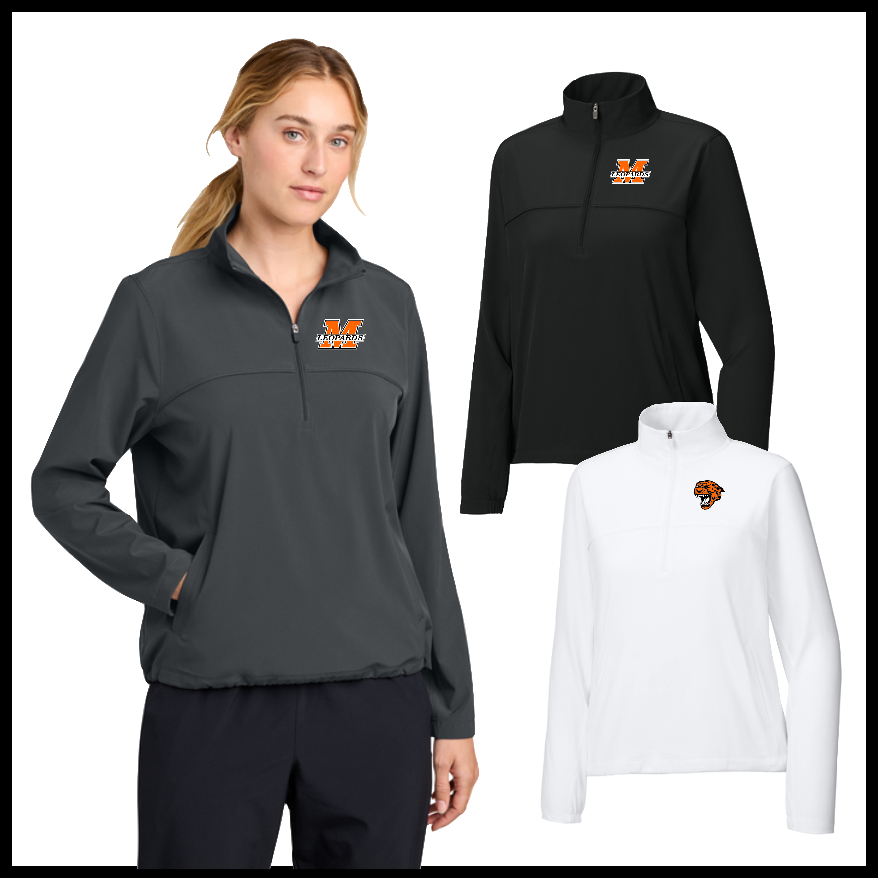 Malvern FB'26 Ladies 1/2 Zip Lightweight Pullover