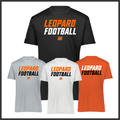 Malvern FB'26 Leopard Football Short Sleeve 100% Poly Wicking T-Shirt