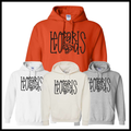 Malvern FB'26 Leopards Text Cotton Blend Hoodie Sweatshirt