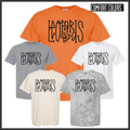 Malvern FB'26 Leopards Text Short Sleeve Comfort Colors T-Shirt