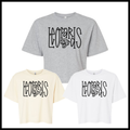Malvern FB'26 Leopards Text Boxy Crop T-Shirt