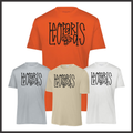 Malvern FB'26 Leopards Text Short Sleeve 100% Poly Wicking T-Shirt
