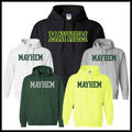 Mayhem BLOCK TEXT Cotton Blend Hoodie Sweatshirt