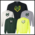 Mayhem M LOGO Cotton Blend Crewneck Sweatshirt