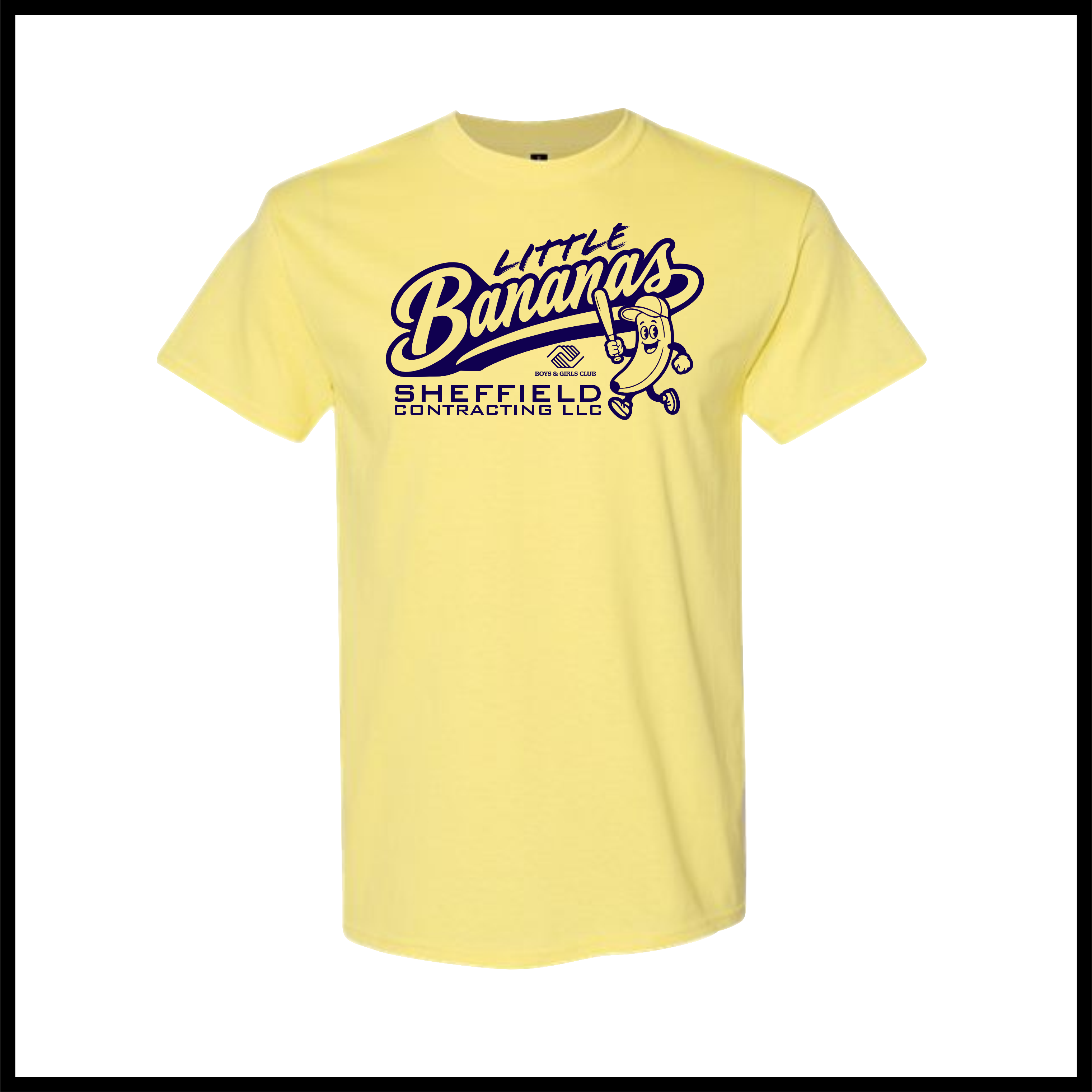 Malvern BGC T-Ball Sheffield Contracting Little Bananas (WEBSTER)