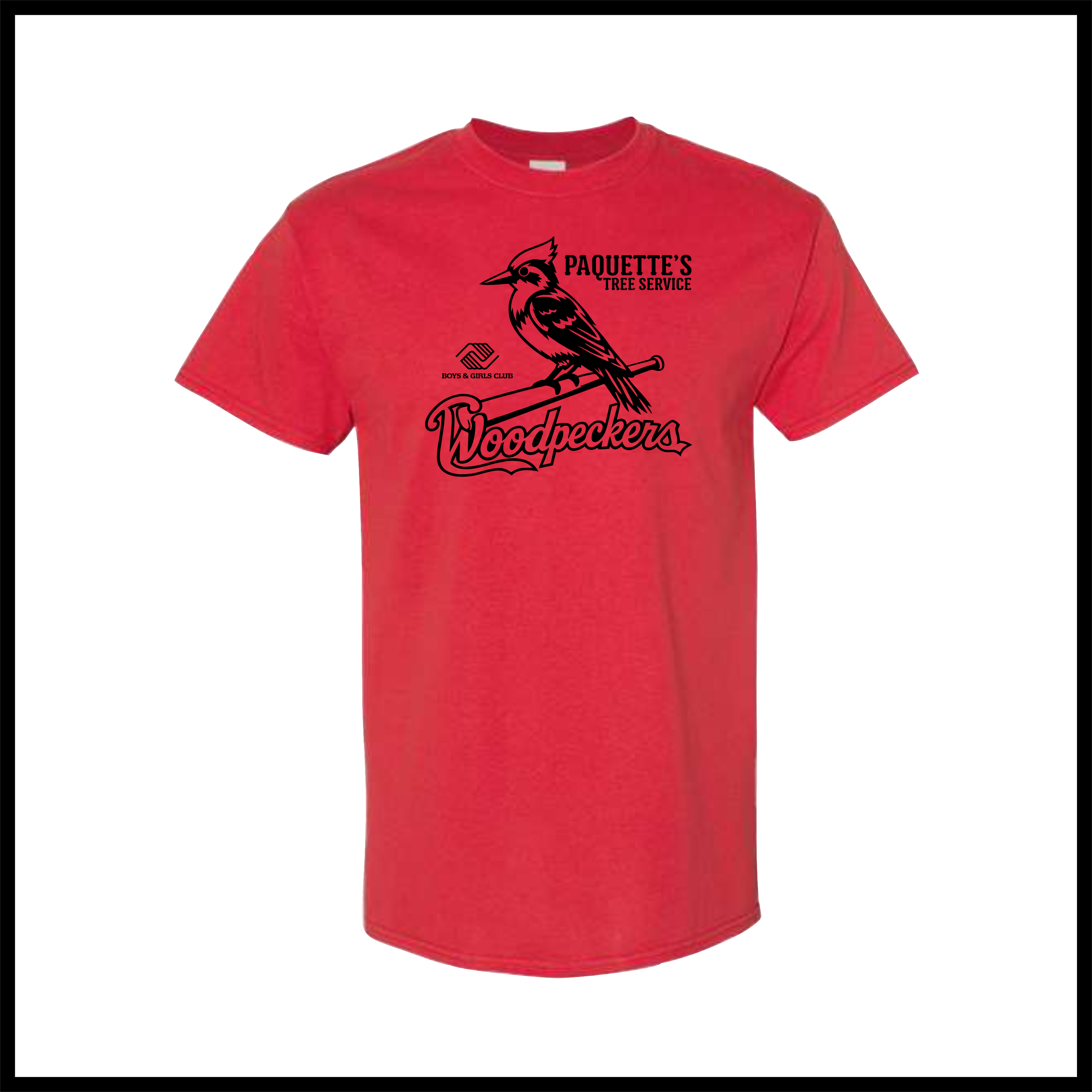 Malvern BGC T-Ball Paquette's Tree Service Woodpeckers (GIBSON)