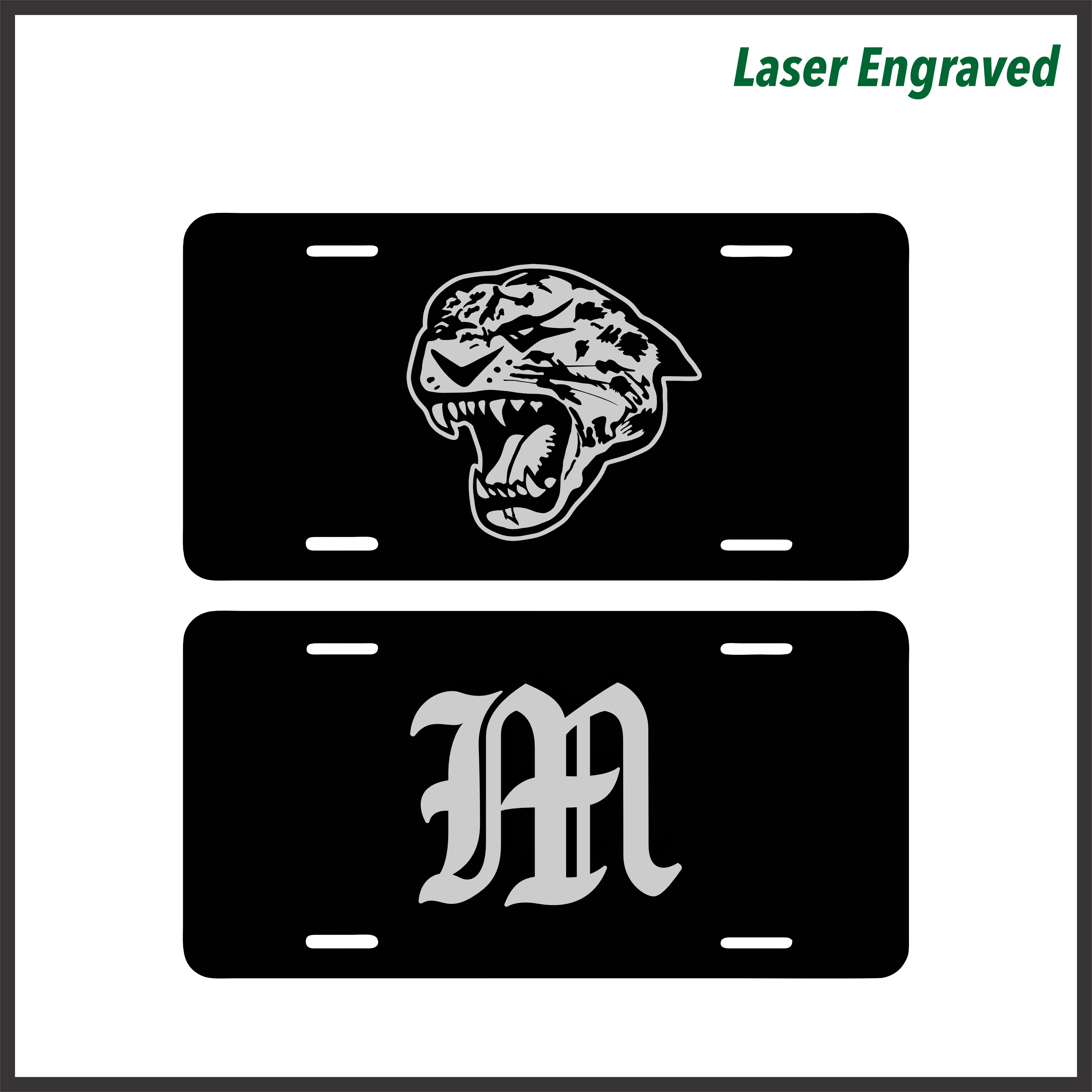 Malvern Baseball Engraved License Plate