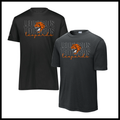 Malvern Baseball LEOPARDS Short Sleeve 100% Poly WIcking T-Shirt