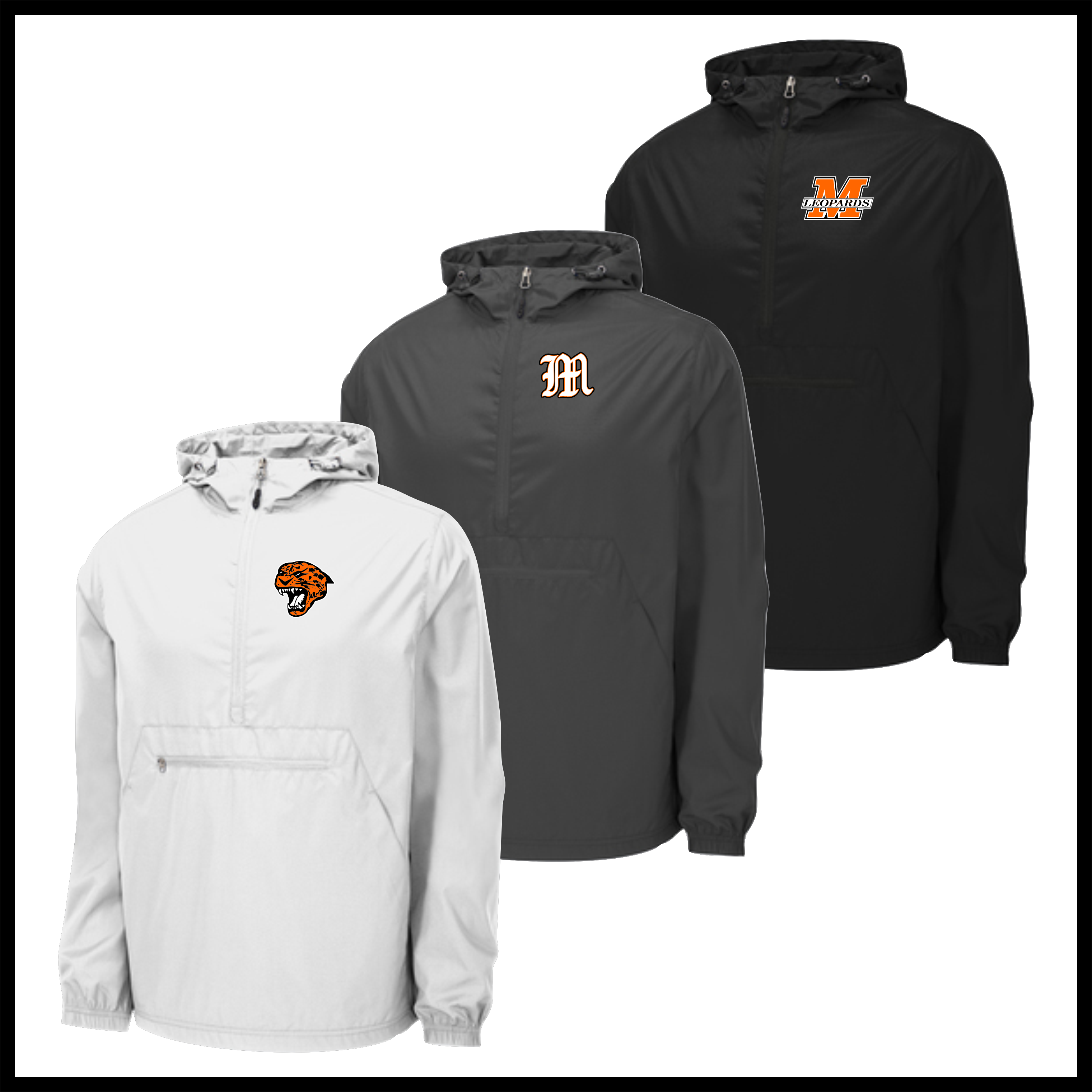 Malvern Baseball Anorak Pullover