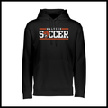Malvern Soccer BLOCK TEXT 100% Poly Wicking Hoodie Sweatshirt