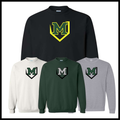 Mayhem M LOGO Cotton Blend Crewneck Sweatshirt
