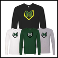 Mayhem M LOGO Long Sleeve Ringspun Cotton T-Shirt