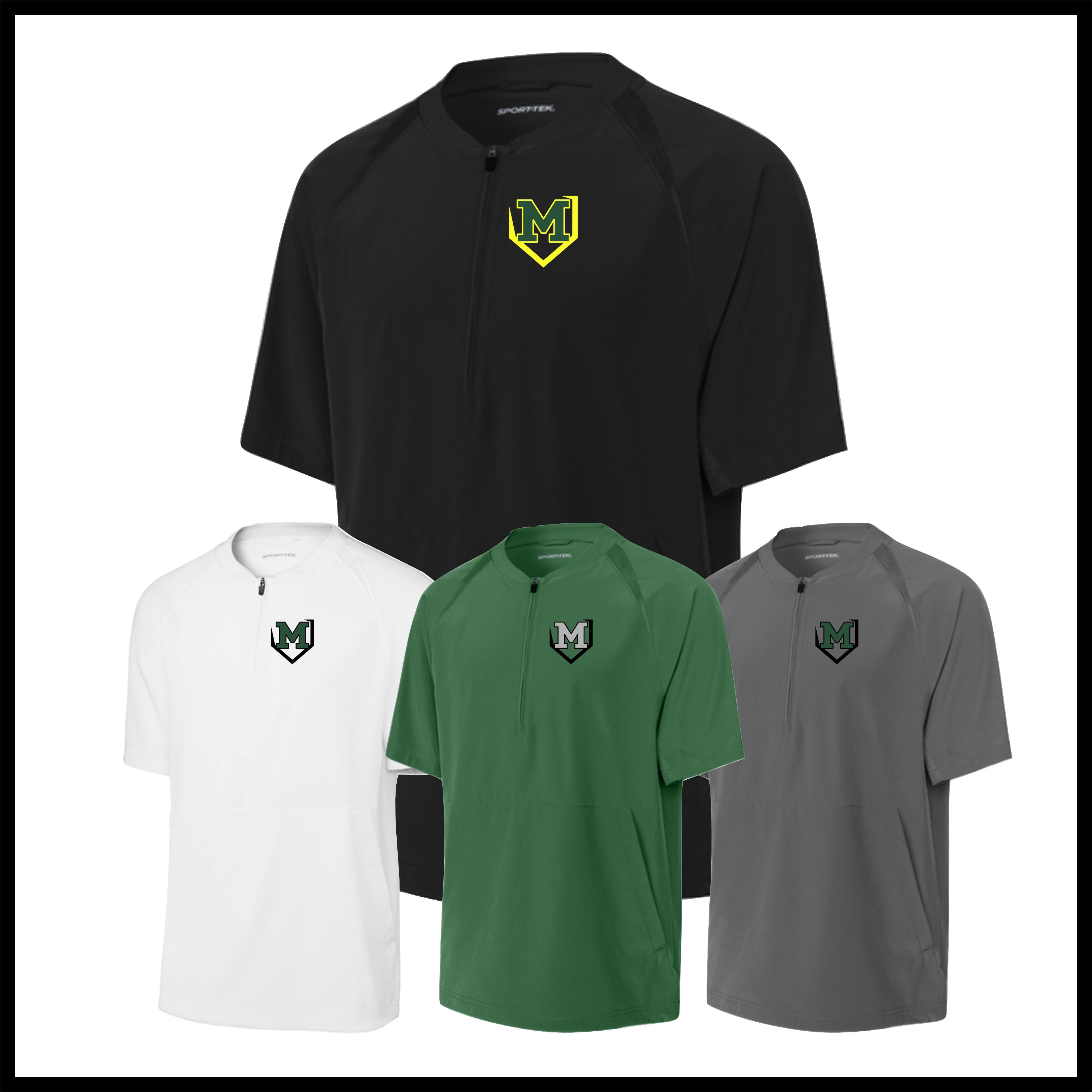 Mayhem Sport-Tek Short Sleeve Cage Pullover