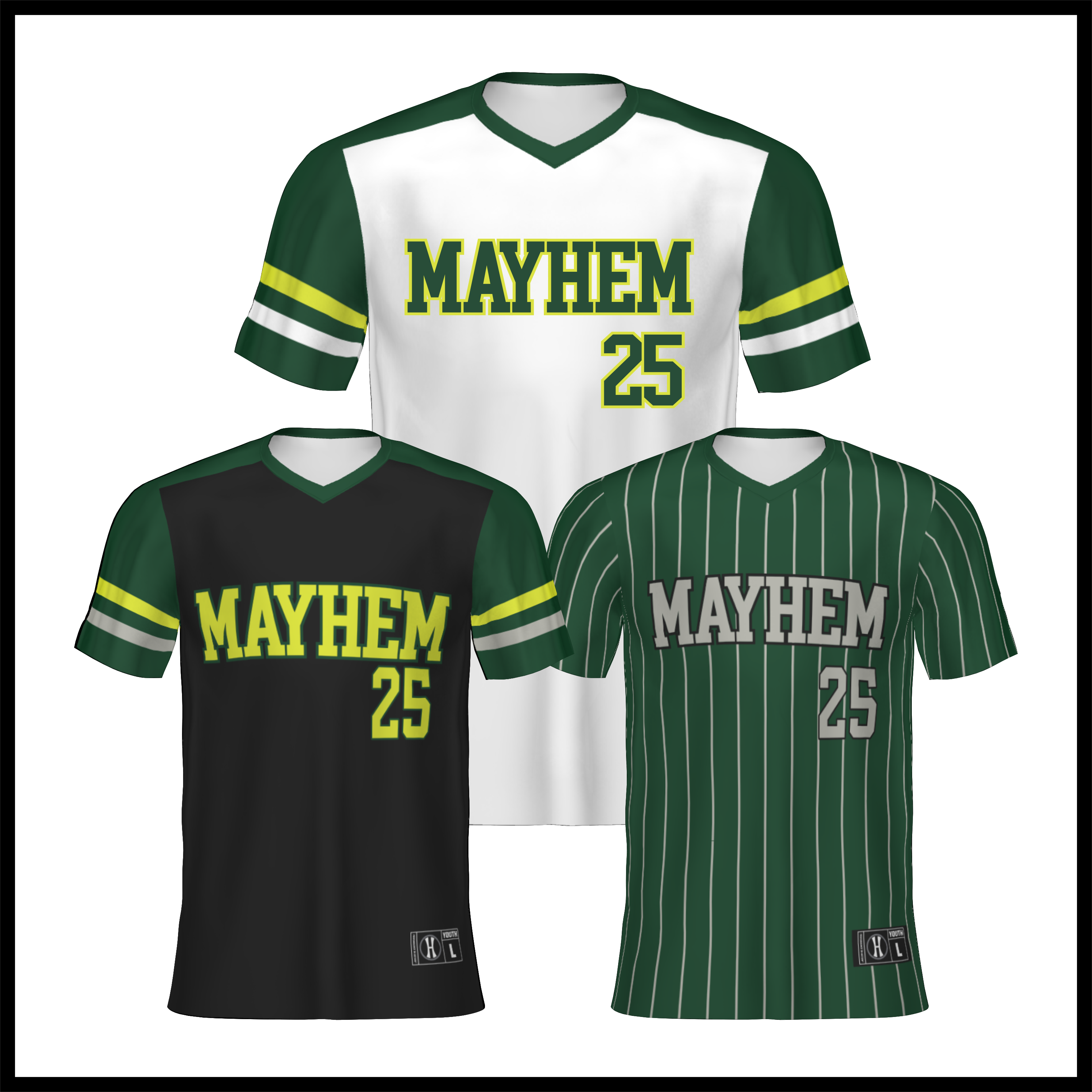 Mayhem Sublimated Personalized Jersey