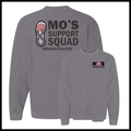 Mo's Support Squad Cotton Blend Crewneck Sweatshirt