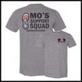 Mo's Support Squad Short Sleeve Ringspun Cotton T-Shirt