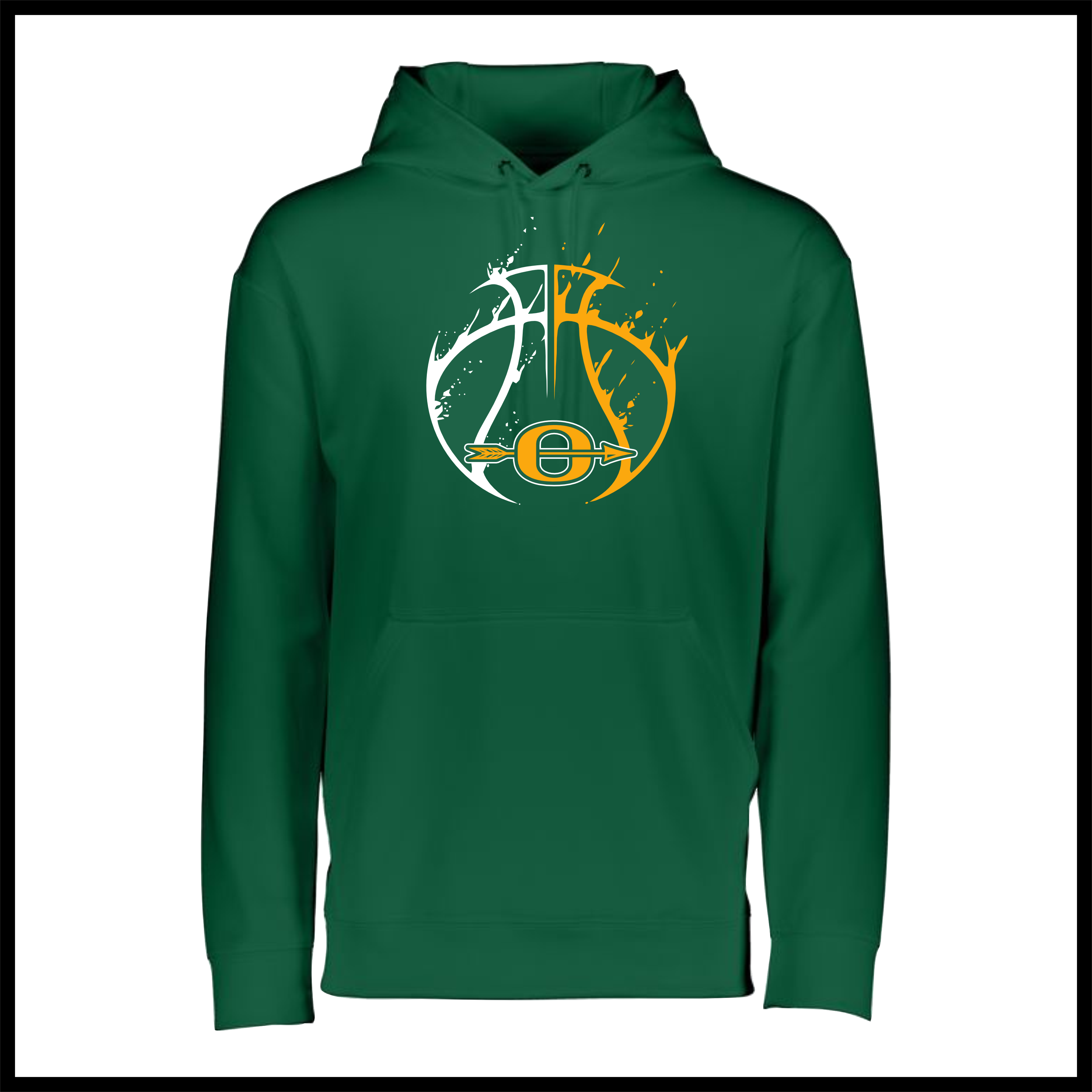 Ouachita Basketball 100% Poly Wicking Hoodie Sweatshirt