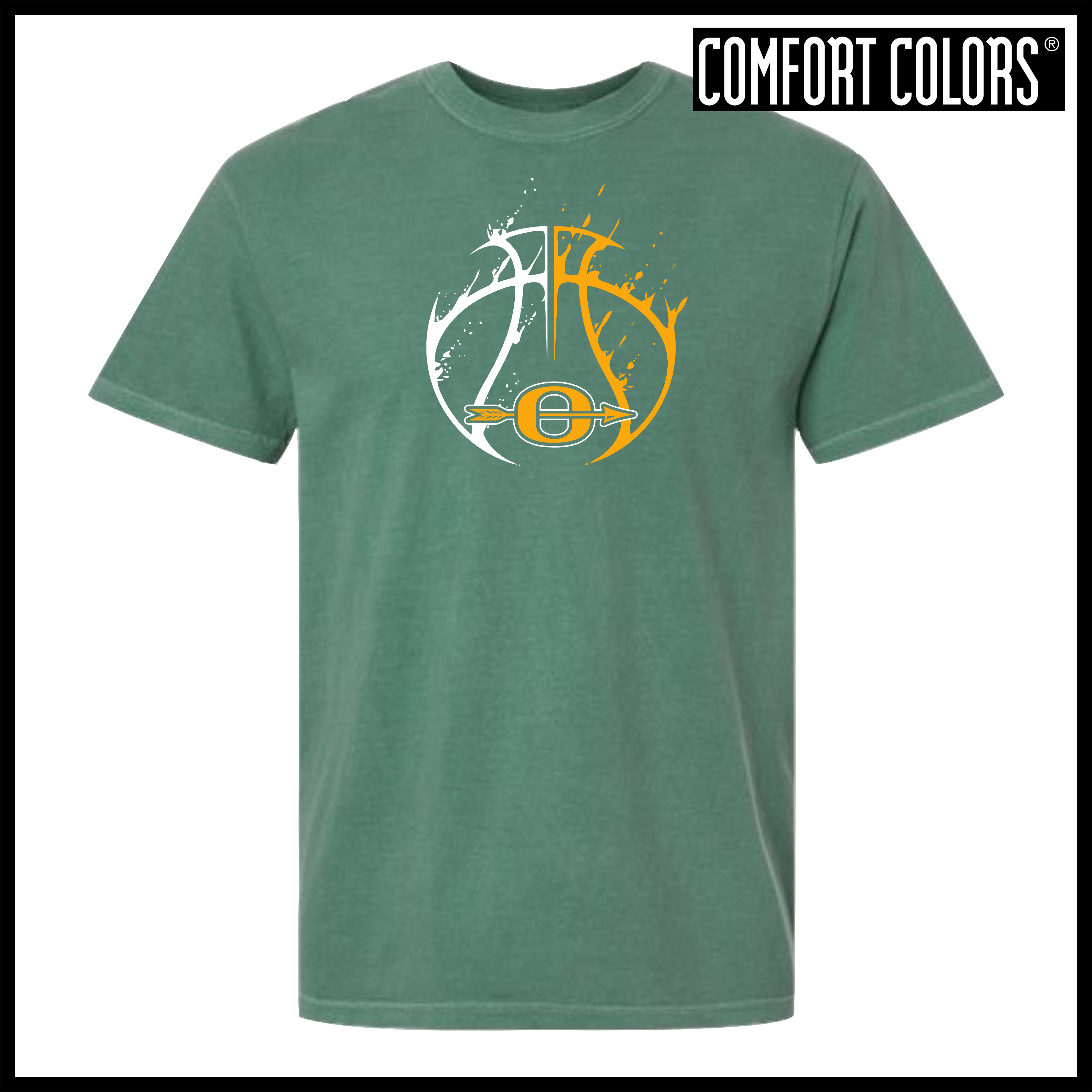 Ouachita Basketball Short Sleeve Comfort Colors T-Shirt