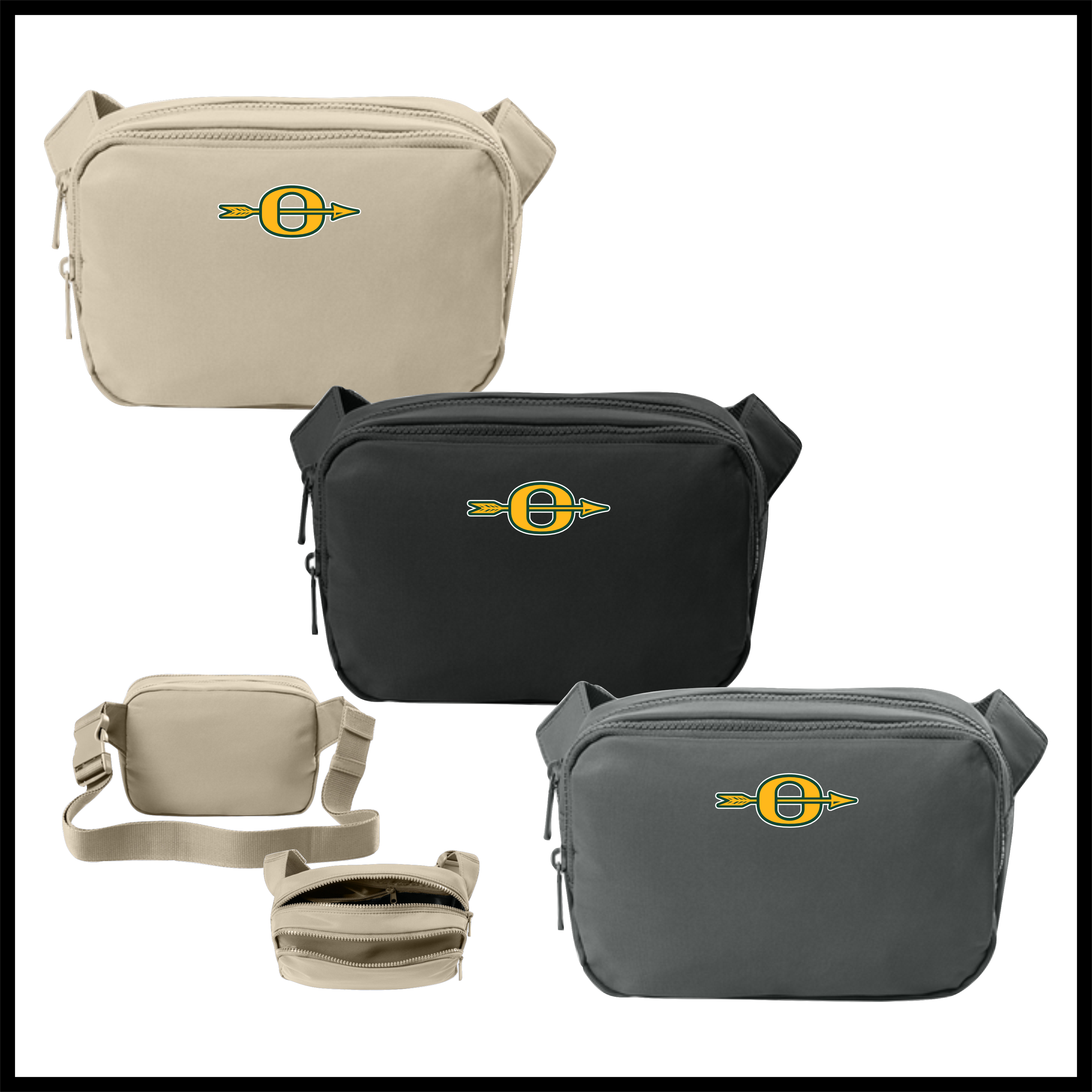 Ouachita Dual Pocket Crossbody Bag