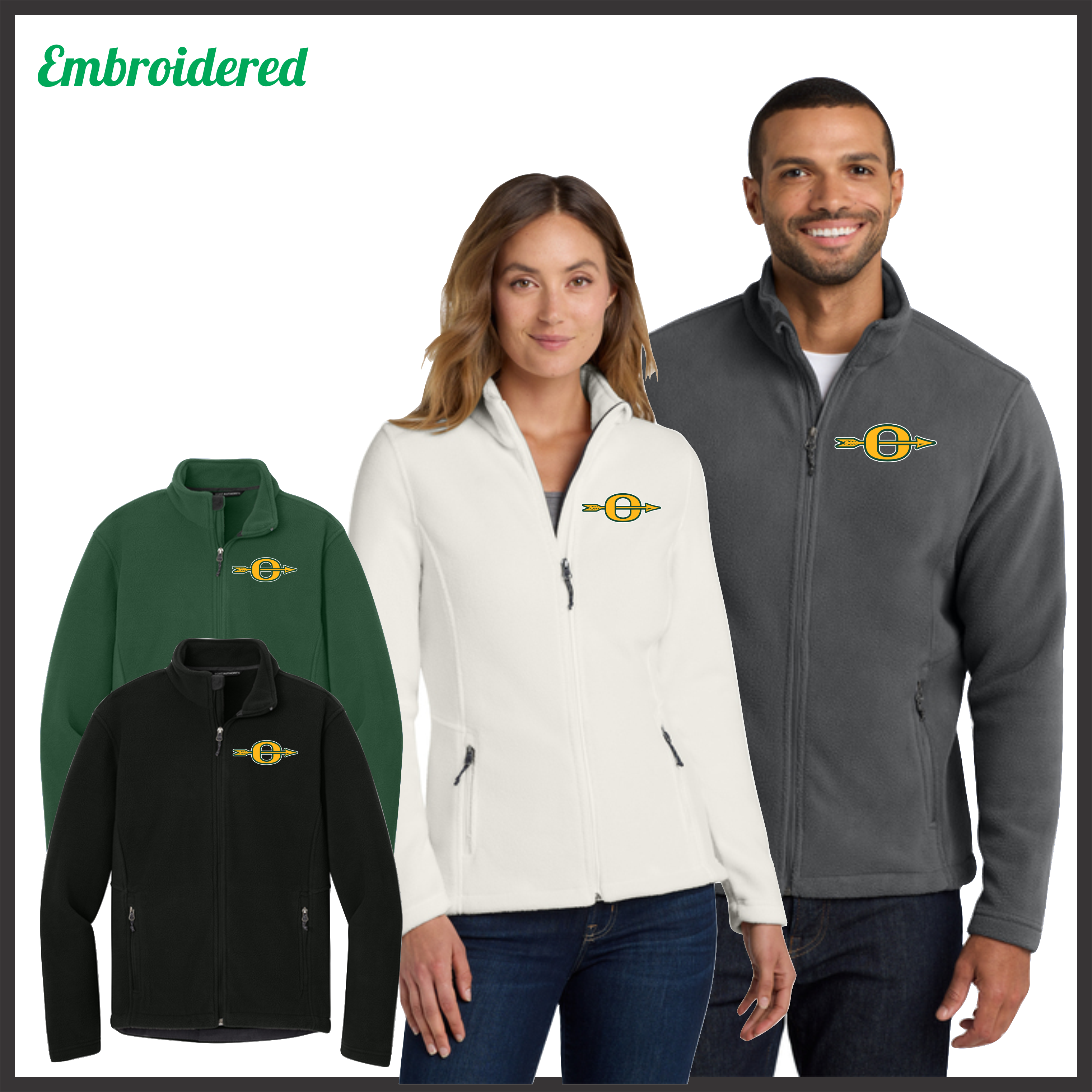 Ouachita Embroidered Fleece Jacket