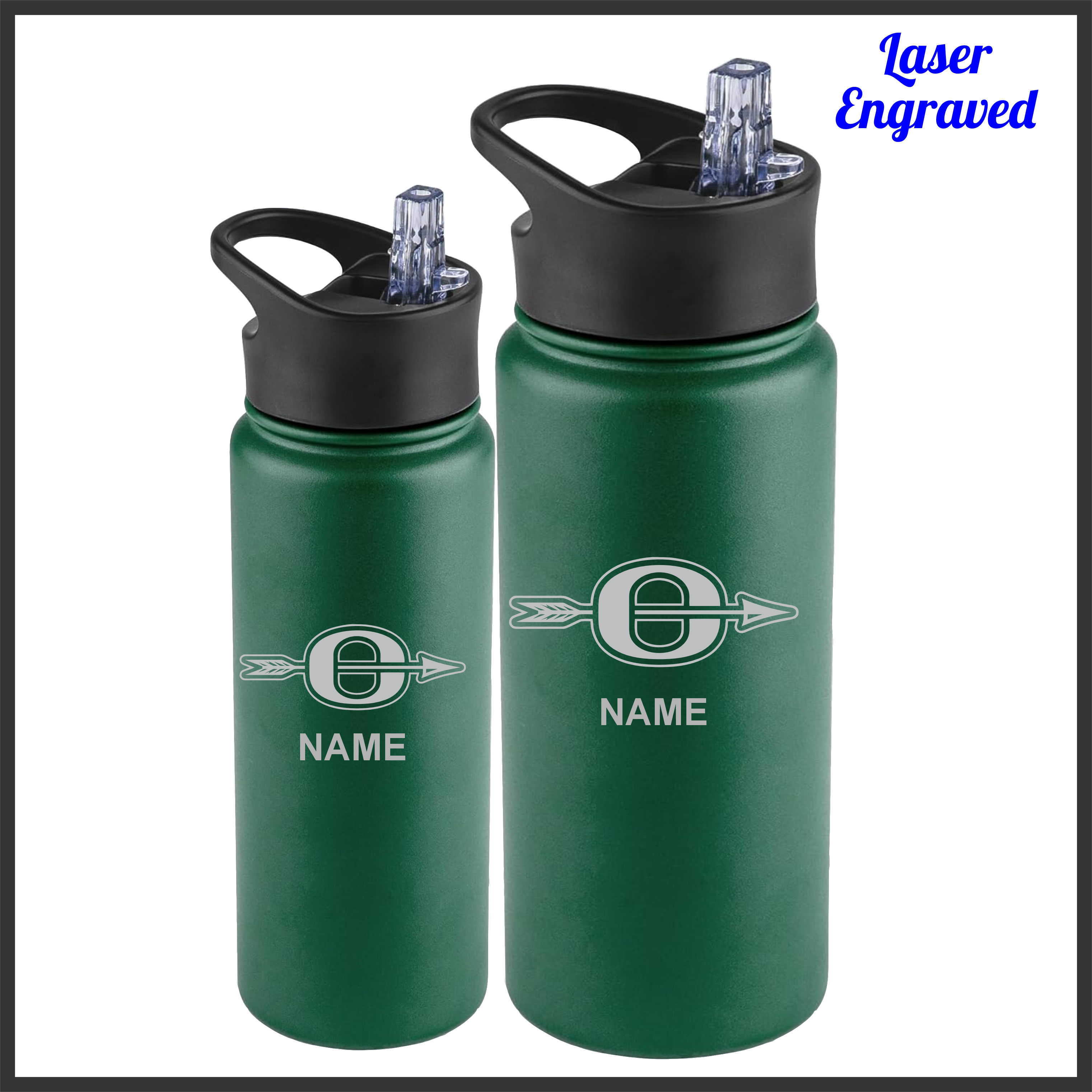 Ouachita Engraved Stainless Steel Sport Top Water Bottle