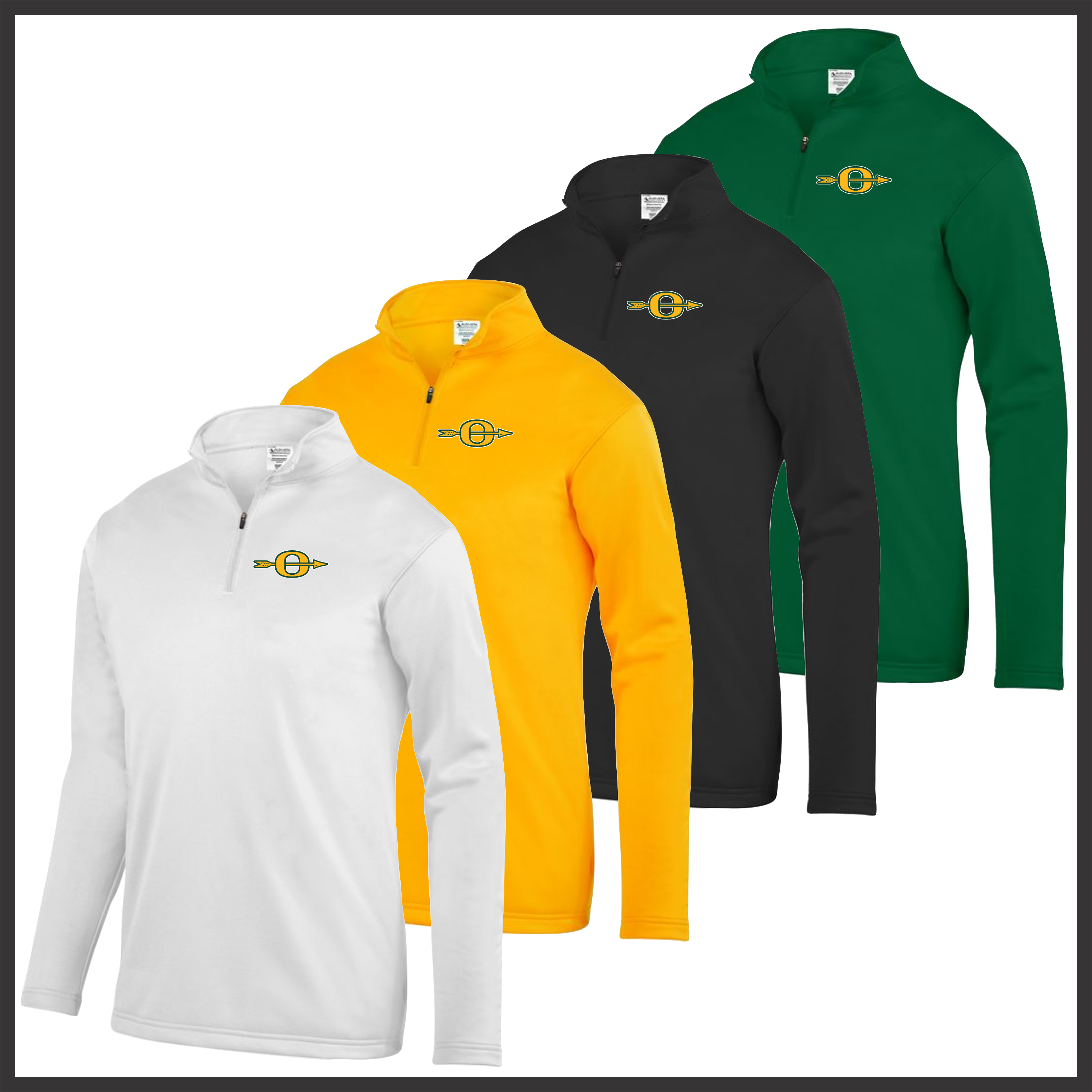 Ouachita 100% Poly Fleece 1/4 Zip Pullover