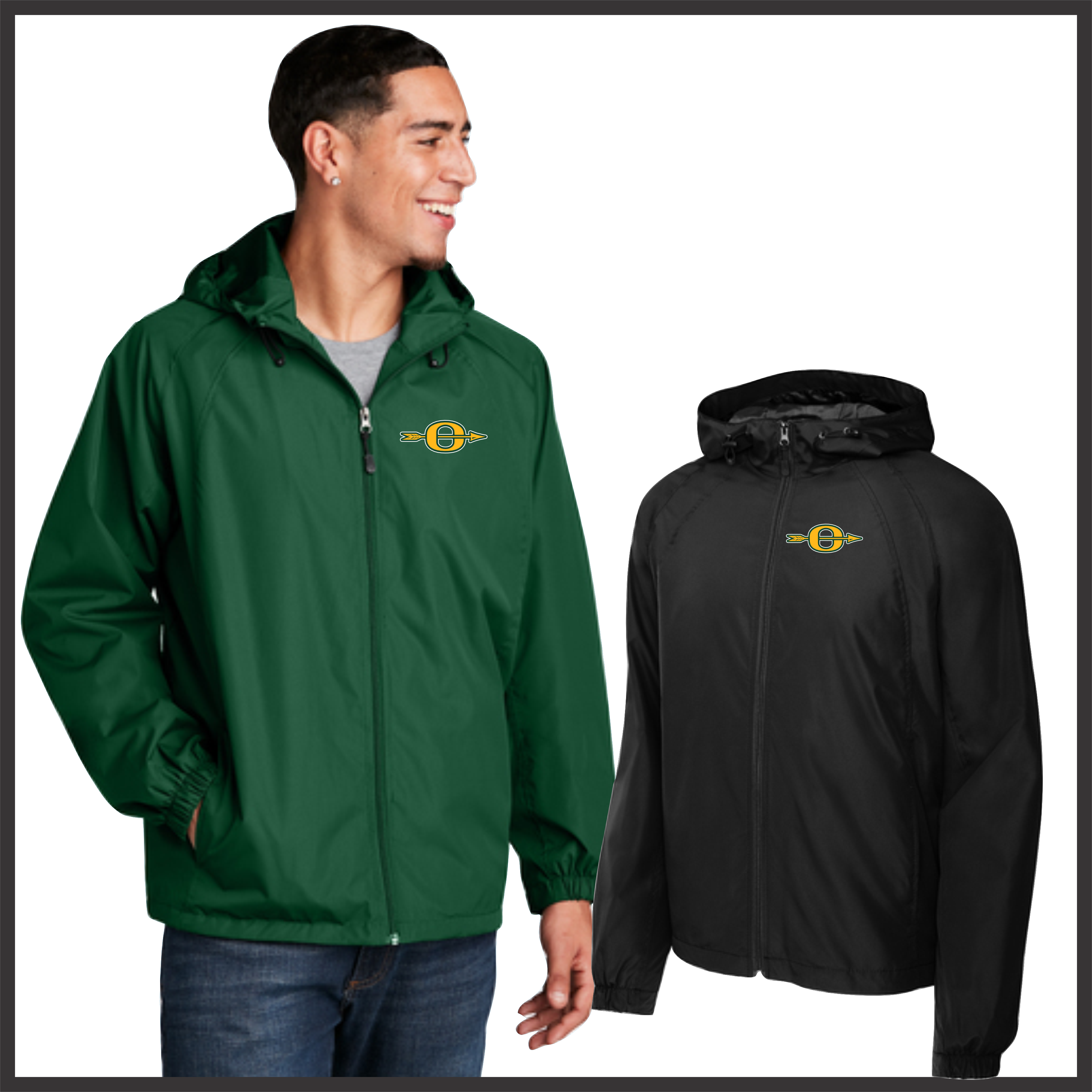 Ouachita Water Resistant Hooded Lightweight Jacket