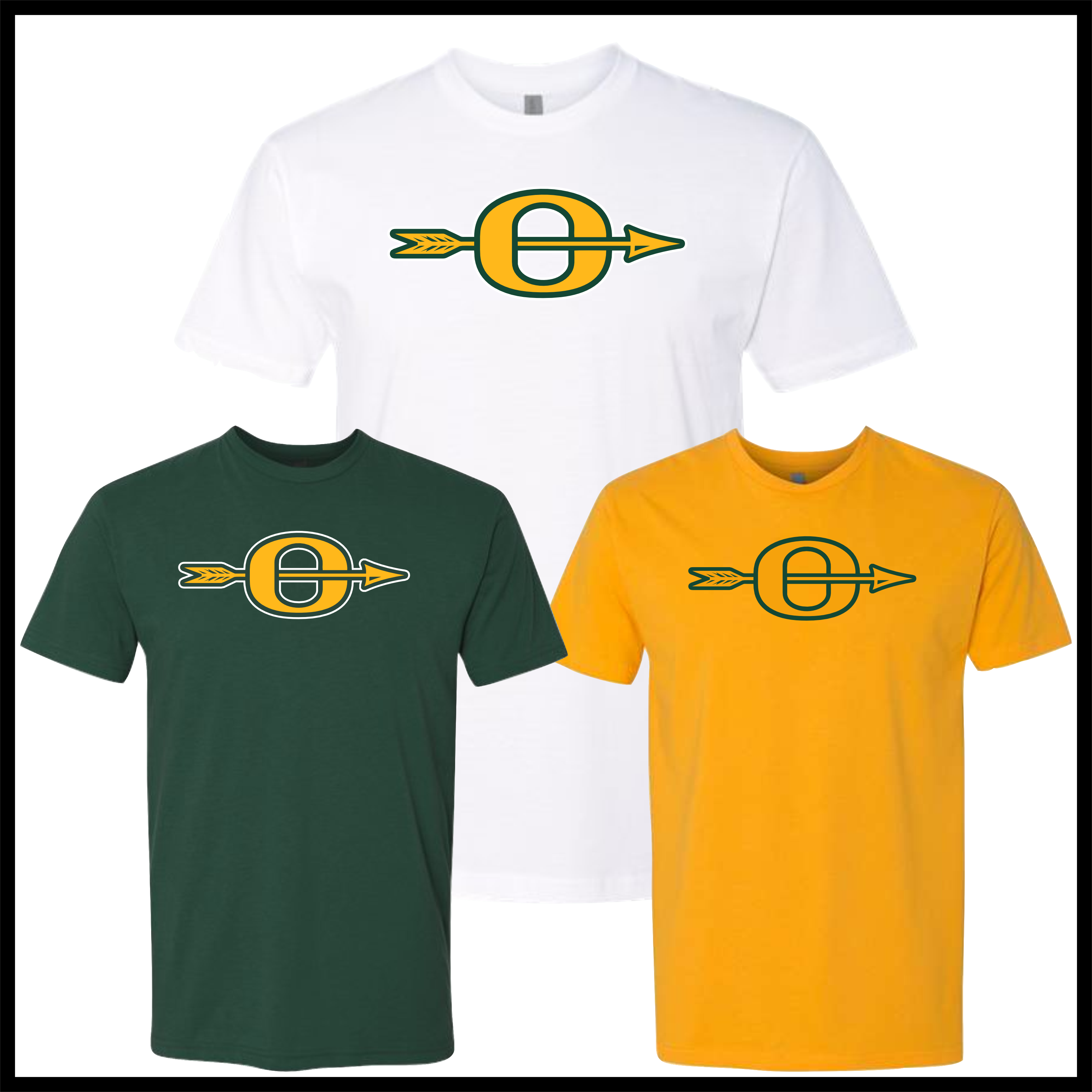 Ouachita "O" Logo Short Sleeve Ringspun Cotton T-Shirt