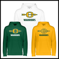 Ouachita Warriors Logo 100% Poly Wicking Hoodie Sweatshirt
