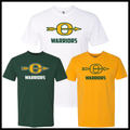 Ouachita Warriors Logo Short Sleeve Ringspun Cotton T-Shirt