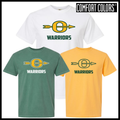 Ouachita Warriors Logo Short Sleeve Comfort Colors T-Shirt