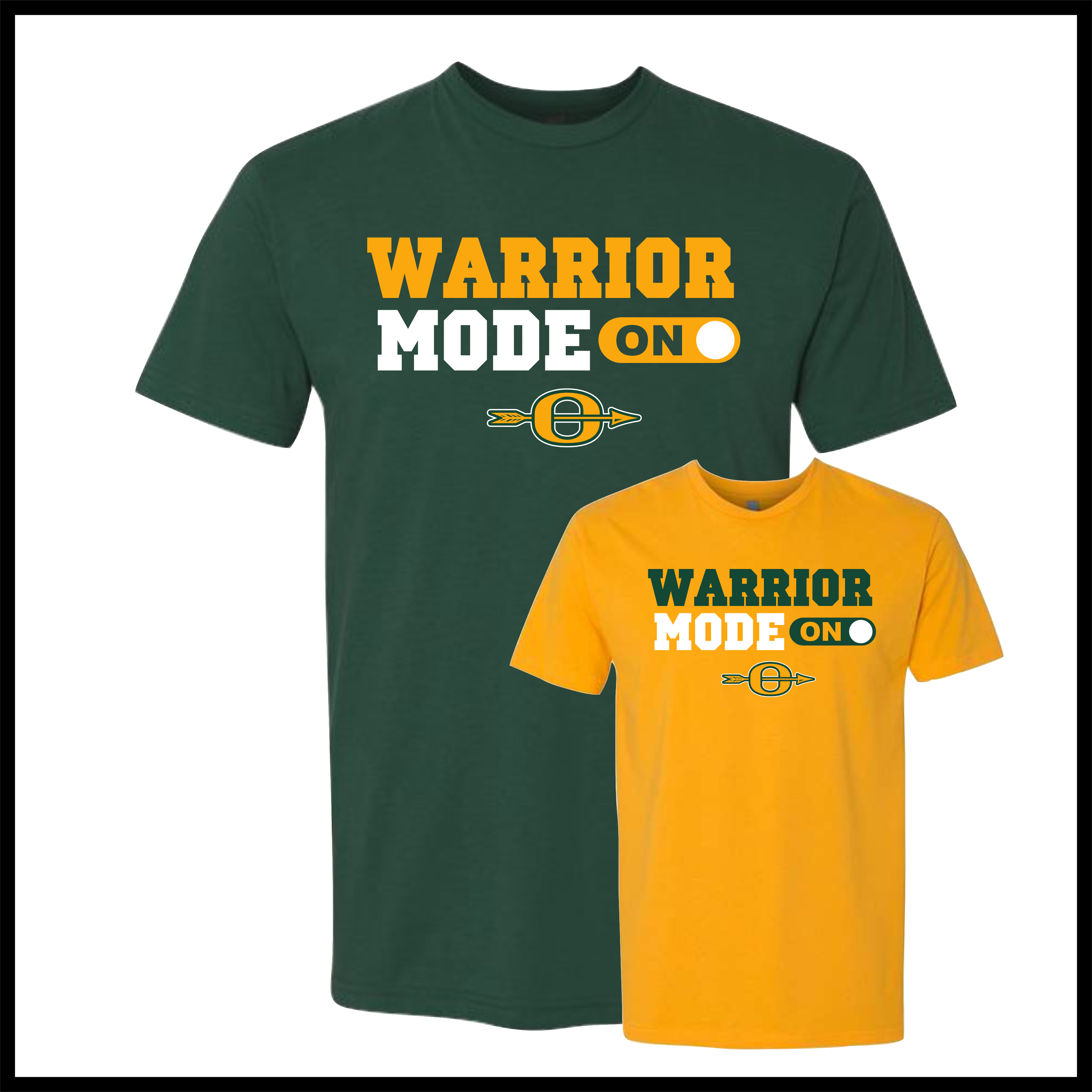 Ouachita Warrior Mode Short Sleeve Ringspun Cotton T-Shirt