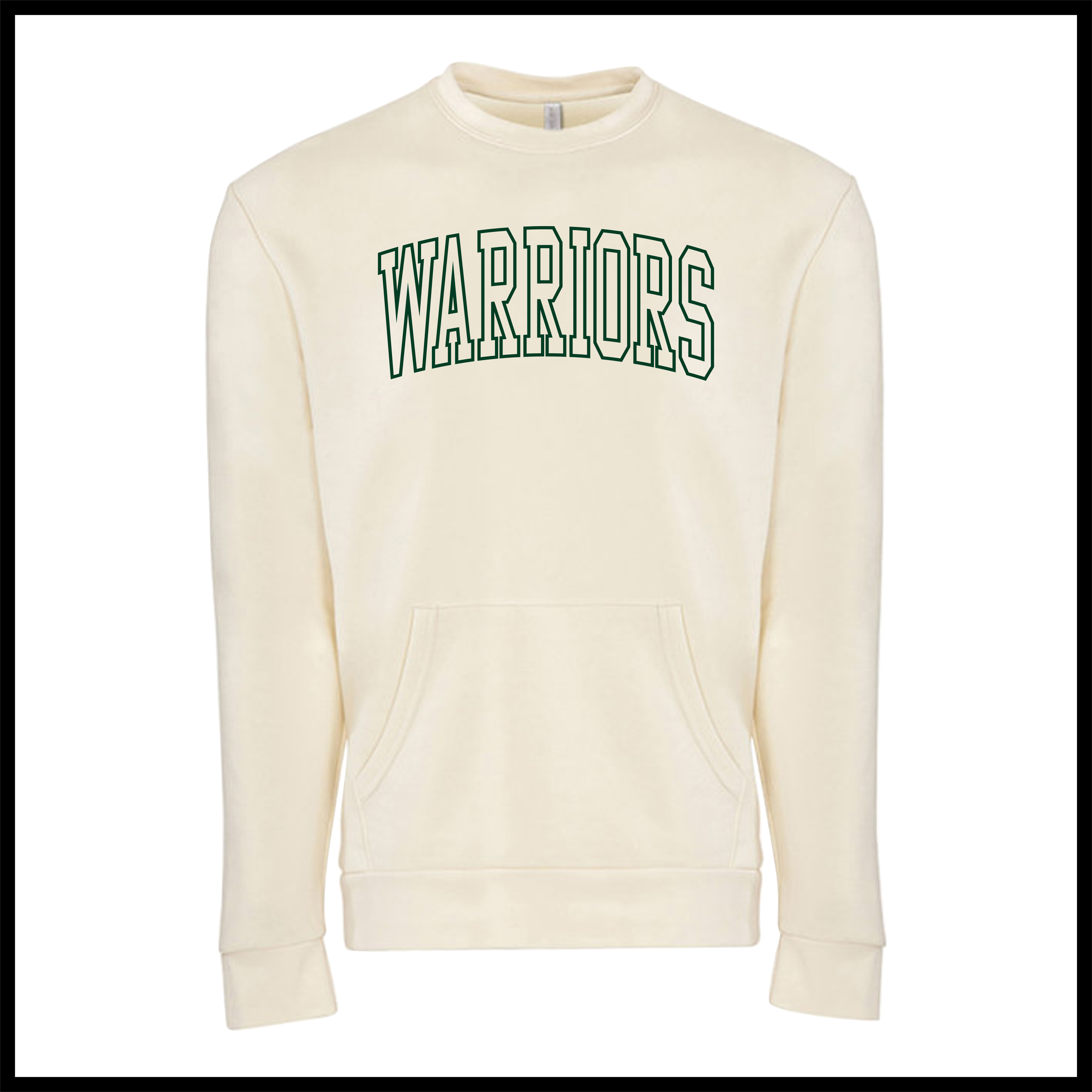 Ouachita WARRIORS Block Text *POCKET* Crewneck Sweatshirt