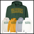 Ouachita WARRIORS Block Text Cotton Blend Hoodie Sweatshirt