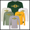 Ouachita O Logo Long Sleeve Ringspun Cotton T-Shirt