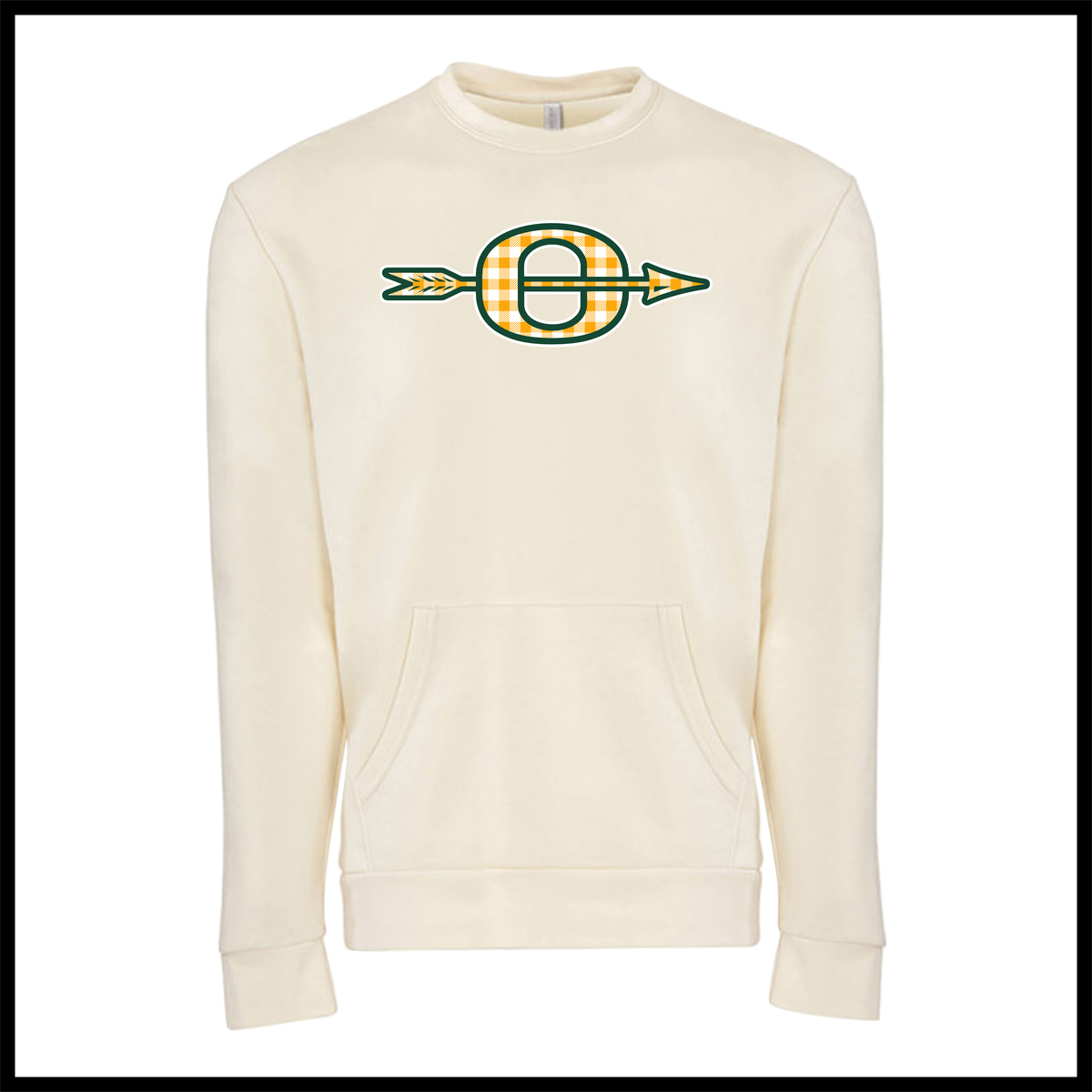 Ouachita Plaid O Logo *POCKET* Crewneck Sweatshirt