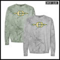 Ouachita Plaid O Logo Comfort Colors Colorblast Crewneck Sweatshirt