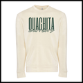 Ouachita Warriors Stacked Text *POCKET* Crewneck Sweatshirt
